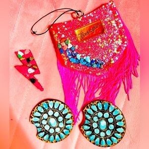 Wrangler Car Freshie Set With Car Coasters | Western | Cowboy | Cowgirl